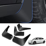 Tesla Model Y Model 3 Front Rear Splash Guards Mudguards