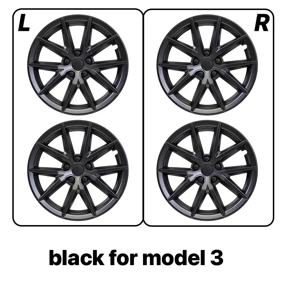 For Tesla Model 3 Hub Cap 18 Inch Wheel Cap(4PCS)