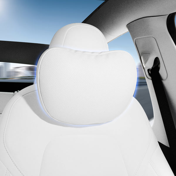 Tesla Model 3/Y/X/S Soft and Flexible Skin Feel Nappa Leather Headrest –  Evgoxmods