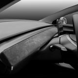 Suede Cover Interior Panel Door Handle Covers for Tesla Model 3/Y