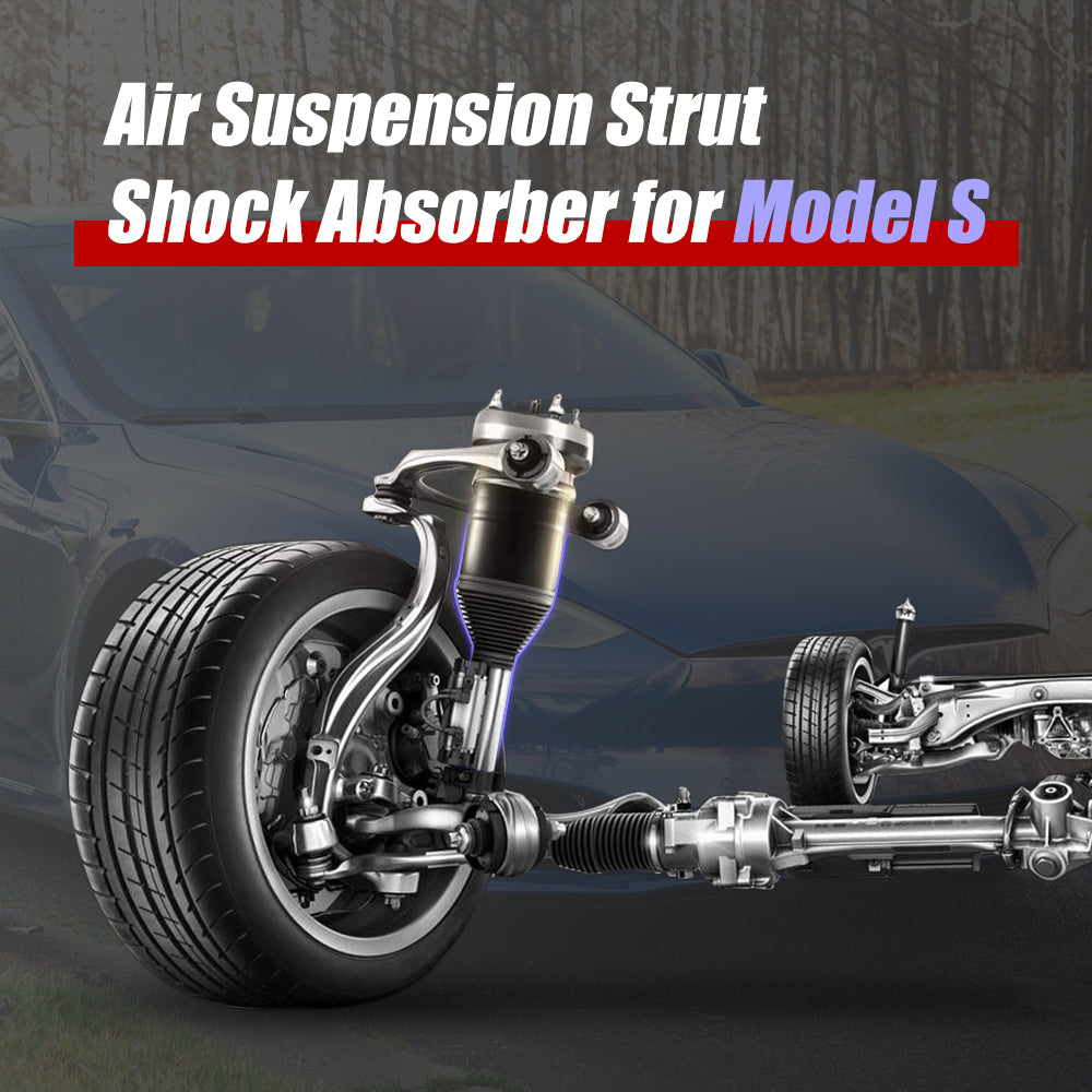 Front Shock Absorber Air Suspension Strut Compatible For Tesla Model S AWD 2012-2016