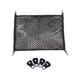 For Tesla Model Y Floor Style Automotive Elastic Trunk Mesh Cargo Net