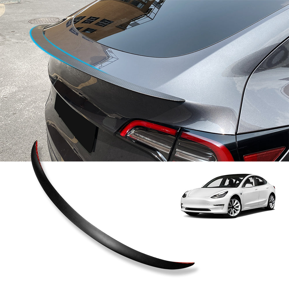 Model Y Real Carbon Fiber Spoiler