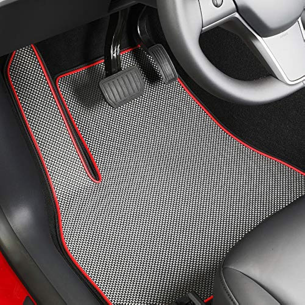 Evgoxmods 5-Seat Tesla ModelY Model 3 Floor Mats