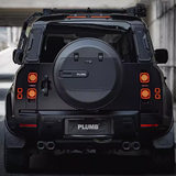 Land Rover Defender car rear wing modification