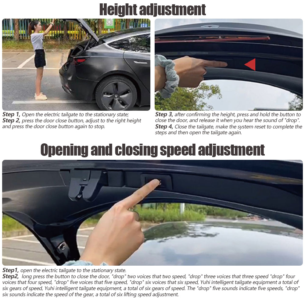 For Tesla Model 3/S Rear door Electric trunk modified tailgate Electric tailgate car modification automatic lifting